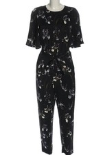 H&M Tuta lunga Donna Pantalone Taglia IT 42 nero-blu-bianco stile casual