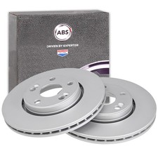 2x A.B.S. BREMSSCHEIBEN 280mm VORNE passend für RENAULT ESPACE LAGUNA MEGANE