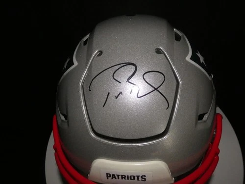 Tom Brady Signed On Field Speed Flex Helmet New England Patriots Fanatics