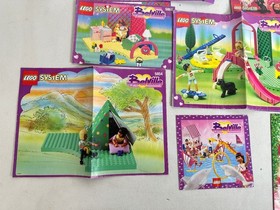 LEGO System Belville Scala 8 x Instructions 5890 5860 5870