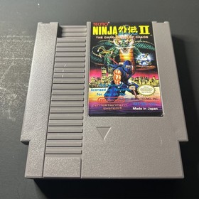 NES Ninja Gaiden 2 The Dark Sword Of Chaos - NICE LABEL Tested