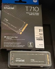 NEW Crucial T710 2TB Gen5 NVMe SSD (14,500 MB...