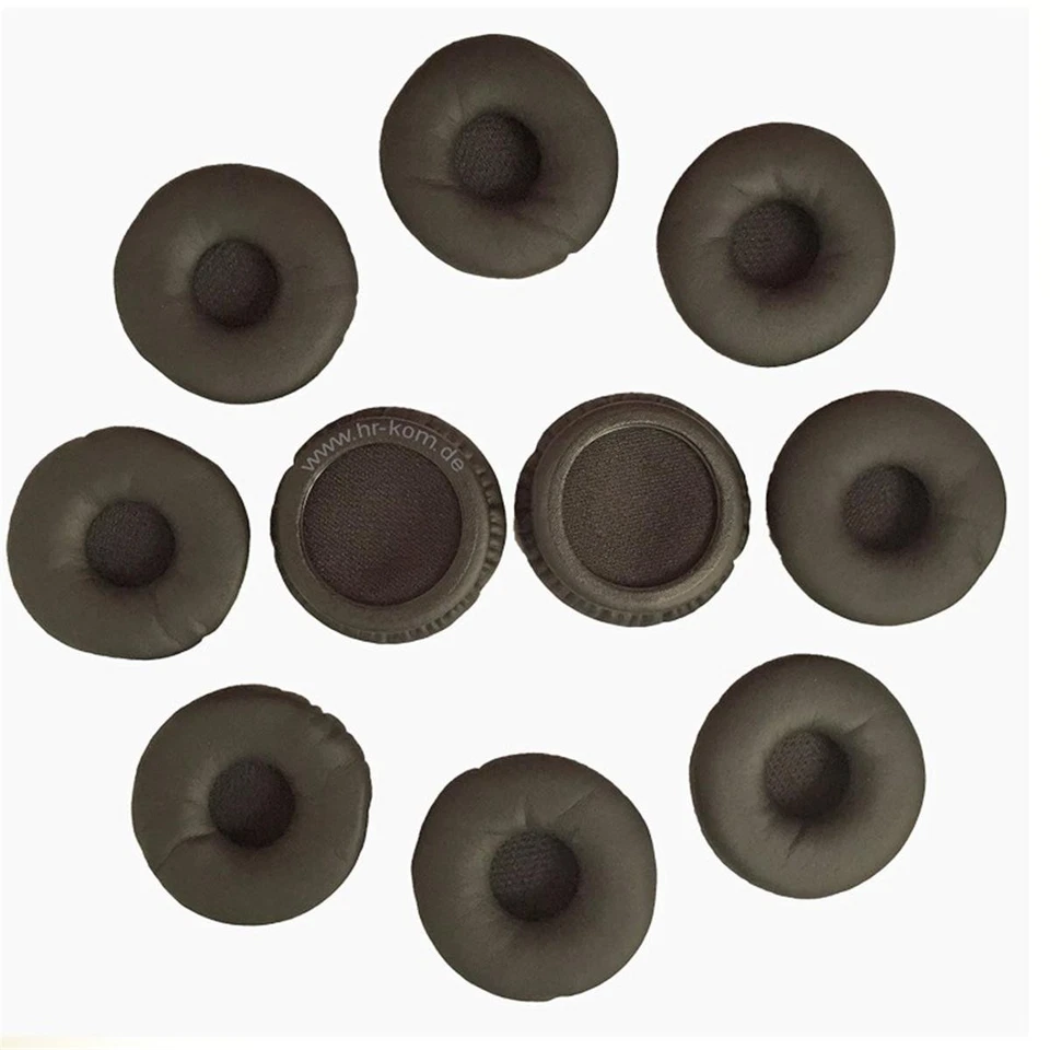 JABRA GN NETCOM Ohrkissen Kunstleder Ohrpolster (Größe L) für Jabra BIZ 2400 II 14101-49