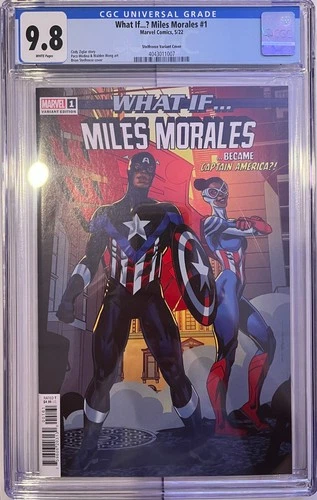 What If? #1 Miles Morales Captain America Stelfreeze CGC 9.8 Marvel Comics 2022!