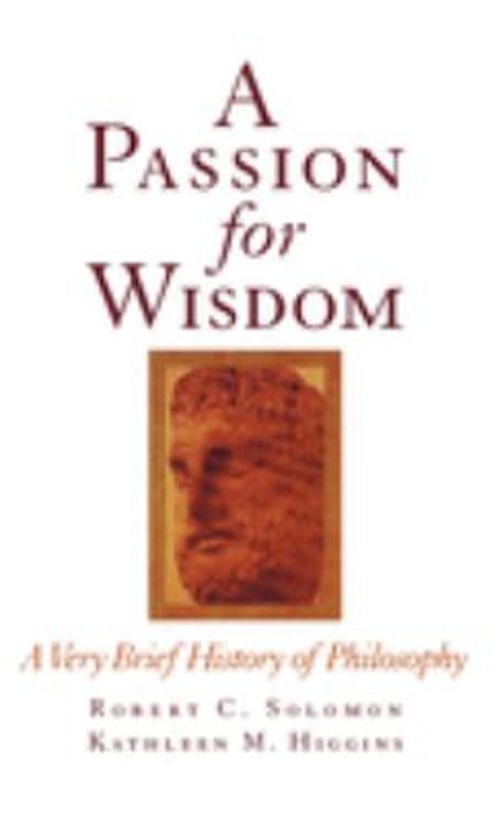 A Passion for Wisdom : A Very Brief History of Philosophy HardcovFree US Delivery | ISBN:0195112083
