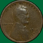 1915-D Lincoln Wheat Cent Very Good VG Coin #34888