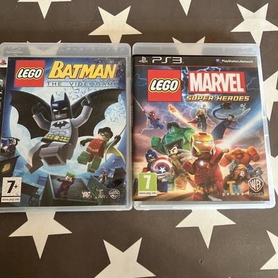 LEGO Marvel Super Heroes (Sony PlayStation 3 PS3 Batman Das Videospiel Konvolut 