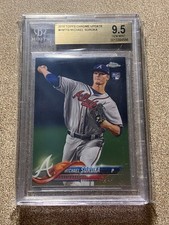 2018 Topps Chrome Update #HMT16 Michael Soroka RC BGS 9.5 GEM MINT (588)