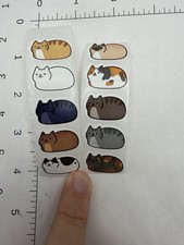 STICKER SHEET: Cat Kitten Kitty Cute Animal Stickers