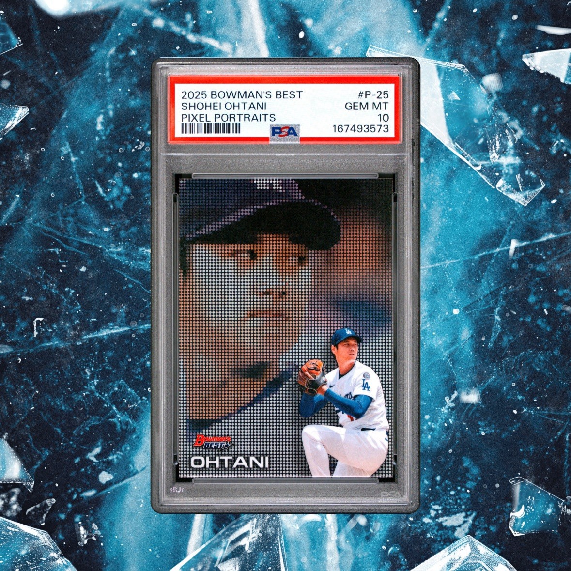 Psa 10 2025 Bowman's Best - Pixel Portraits Shohei Ohtani #P-25 Gem Mint