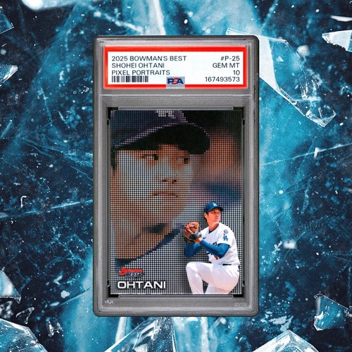 Psa 10 2025 Bowman's Best - Pixel Portraits Shohei Ohtani #P-25 Gem Mint