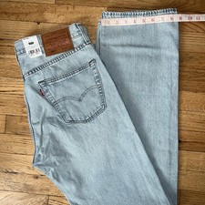 Levi's Premium 501 PREMIUM Original STRAIGHT LEG Jeans Men 34x36 Blue-NWT