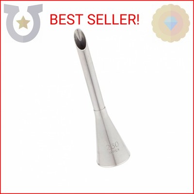 Ateco 230 2 7/8'' Bismark Metal Piping Tip - Great for filling donuts, cupcakes,