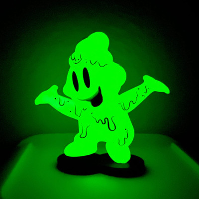 Ripple Glow in the DARK! Vinyl Figure Exclusive   New in Box!