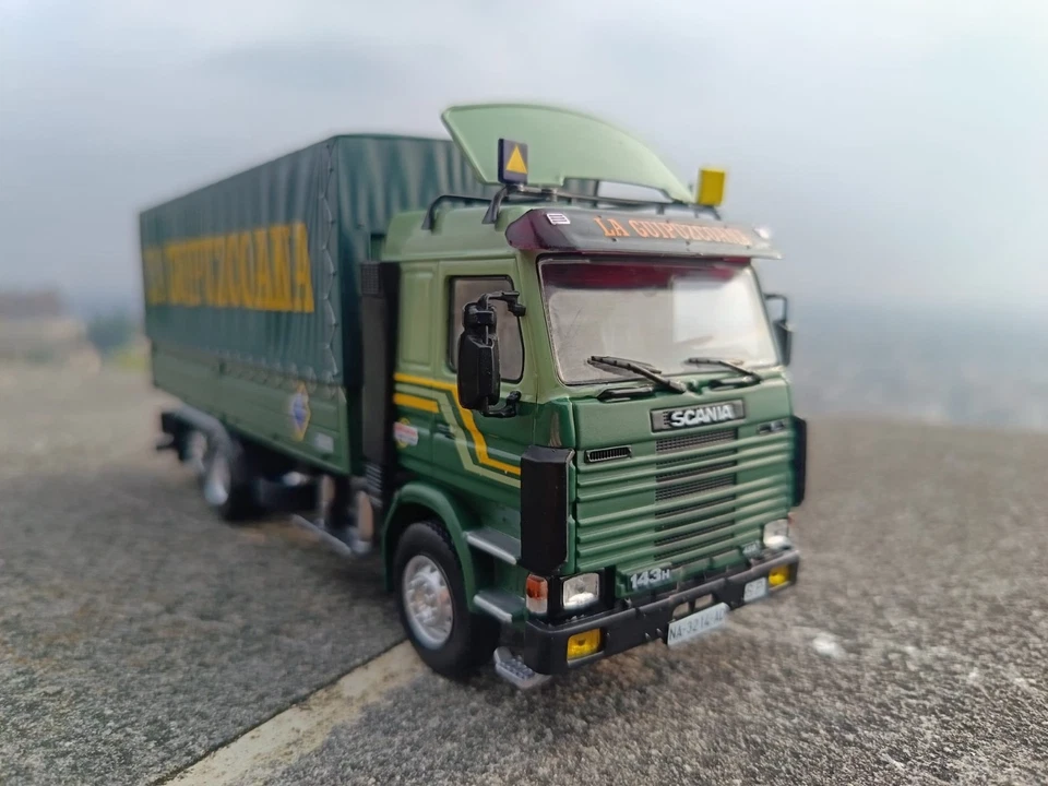 Camion Epoca Vintage Truck Scania 143 M (1988) Guipuzcoana Die Cast Model 1/43 - Immagine 3 di 4