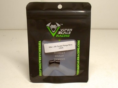 Viper Scale Racing 12525 Billet .250 Double Flange Rims Slotcar Zubehör OVP