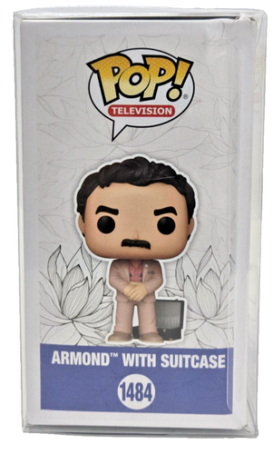 Funko POP! TV HBO The White Lotus Armond con figura de maleta #1484 con protector - Imagen 9 de 9