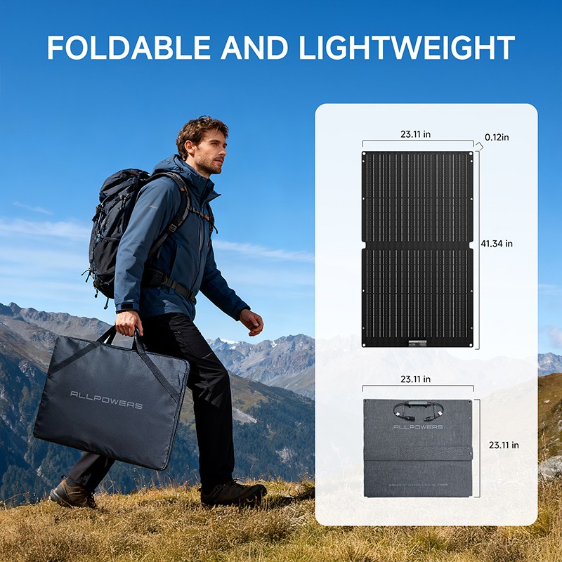 ALLPOWERS 2400W S2000 PRO Portable Power Station + 100W Solar