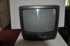 Toshiba MV19L2 19" CRT TV/VCR Combo VHS Player Gaming Television 2001 Tested