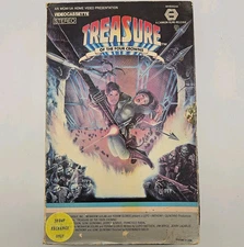 Treasure Of The Four Crowns - VHS Tape - 1983 Cannon - Big Box 