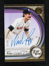 2024 Topps Five Star Purple 3/50 Wade Boggs #FSA-WB Auto HOF