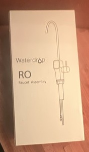 Waterdrop RO Faucet Assembly Non-Air Gap Metal Faucet, Silver (1 Pack)