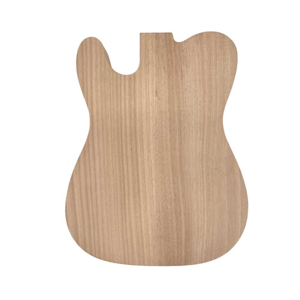 Corpo chitarra T mogano fiamma acero impiallacciato TL corpo chitarra semi cavo bullone su nuovo foto 2