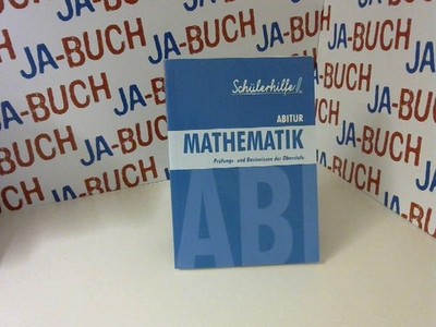 Abitur Mathematik Prüfungs- und Basiswissen der Oberstufe Hartmut, Seeger: