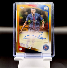 2021-22 Topps Chrome Paris Saint-Germain Team Set Soccer Cards Checklist 14
