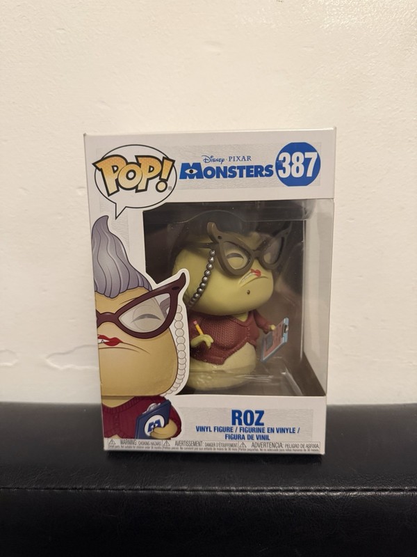 Roz #387 Funko Pop! Monsters Inc Vinyl Figure Disney Pixar New In Box