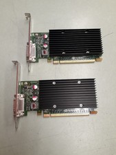  2 HP Nvidia Quadro NVS 300 512MB Low Profile Video Card 625629-001 632486-001