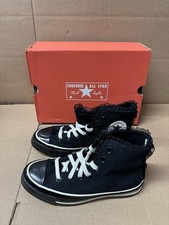 Converse Chuck 70 Ruffles  Bows Black Womens SZ 9 A10026C