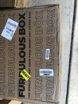 Automatic Litter Box For Cats, Furbulous Box, Self-Cleaning &Packing, NEW IN BOX