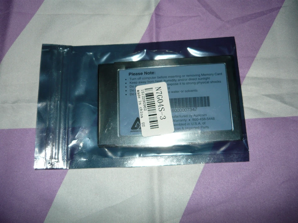 Vintage Apricorn 16MB Memory Card for IBM ThinkPad 750 755 355 360 Used - Image 2 of 2