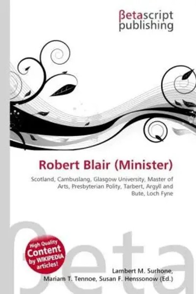 Lambert M. Surhone (U. A.) | Robert Blair (Minister) | Taschenbuch | Englisch-image