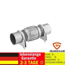 Flexrohr mit 2 Schellen 55x100/220mm passt für Audi  VW Mercedes Ford Universal