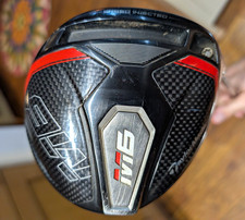 TaylorMade M6 Driver RH Stiff Graphite Shaft Carbon Graphite Black/Red/Grey