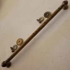 *Ludwig Tube Lug ArtGold Knobby Gold Marching Snare/Tom/Bass Drum 7 5/16" Leedy*