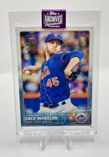 2025 Topps Archives Signature Series - Zach Wheeler Auto /20 AU