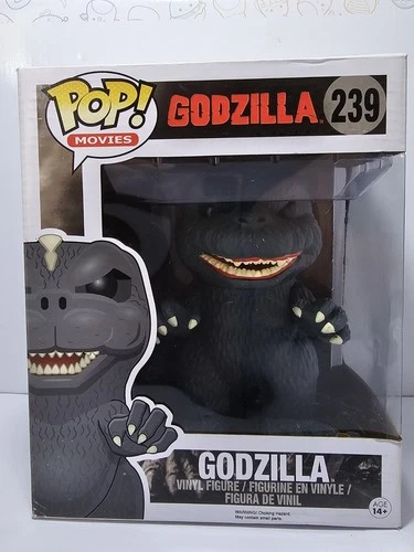 Funko POP! Movies 6 Inch Godzilla Vinyl Figurine #239  Orginal Box "Supersized"