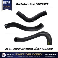 ⭐Genuine⭐ Radiator Upper & Lower Hose 3PCS SET for Hyundai Accent