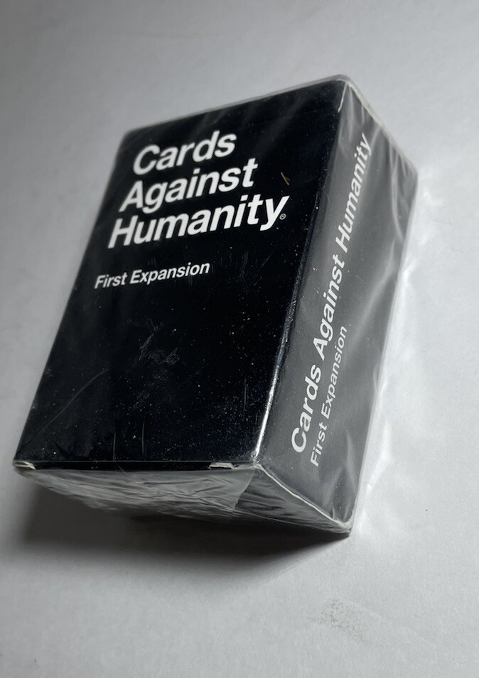 Cards Against Humanity First Expansion Pack Adult Factory Sealed