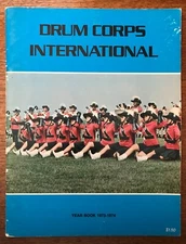 1973-1974 vintage DCI Yearbook - Drum Corps International, Vanguard Bottle Dance