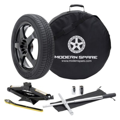 Spare Tire Kit Options - Fits 2006-2014 Dodge Magnum All Trims - Modern Spare