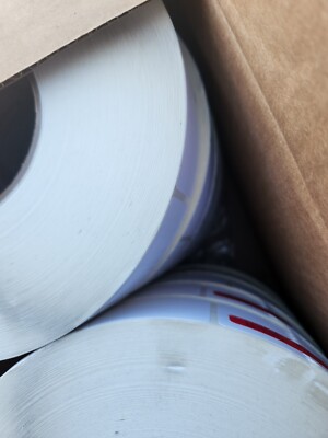 Avery Dennison Labels Roll White 2'' x 1-1/2'' 321075B Adhesive Genuine OEM  