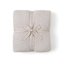 Barefoot Dreams CozyChic Throw, Stone 54" x 72" 54" x 72"