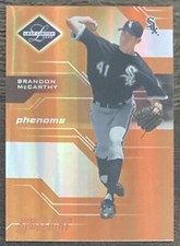 Brandon McCarthy 2005 Leaf Limited Spotlight Phenoms Orange Holo /99 White Sox
