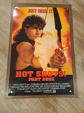 HOT SHOTS PART II MOVIE POSTER Original SS 27x40 CHARLIE SHEEN JIM ABRAHAMS FILM HOT SHOTS PART II MOVIE POSTER Original SS 27x40 CHARLIE SHEEN JIM ABRAHAMS FILM