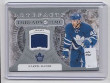 2022-23 Upper Deck Artifacts Threads of Time Nazem Kadri Toronto Maple Leafs