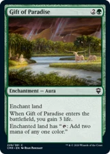 Gift of Paradise - Foil x1 - Commander Legends - NM-Mint, English - Commander Le